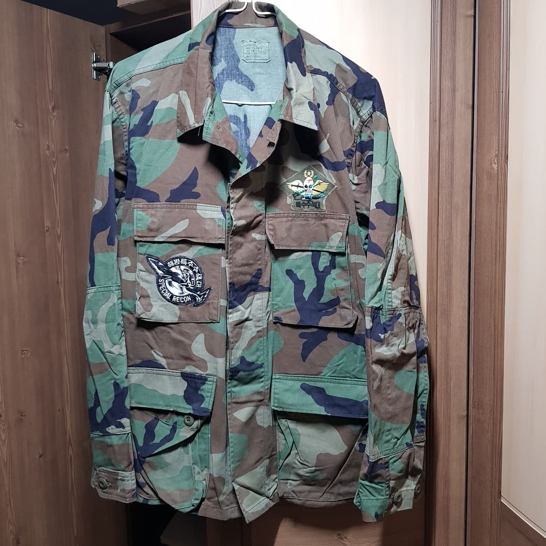 M-S / 미군 M65 정글야상 80년대 / 해병대패치/415-508 상품이미지2