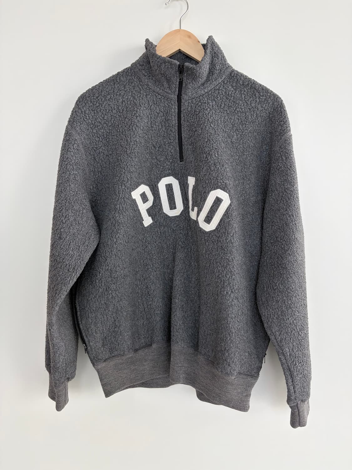 폴로 스포츠 쉐르파 반집업 상품이미지2