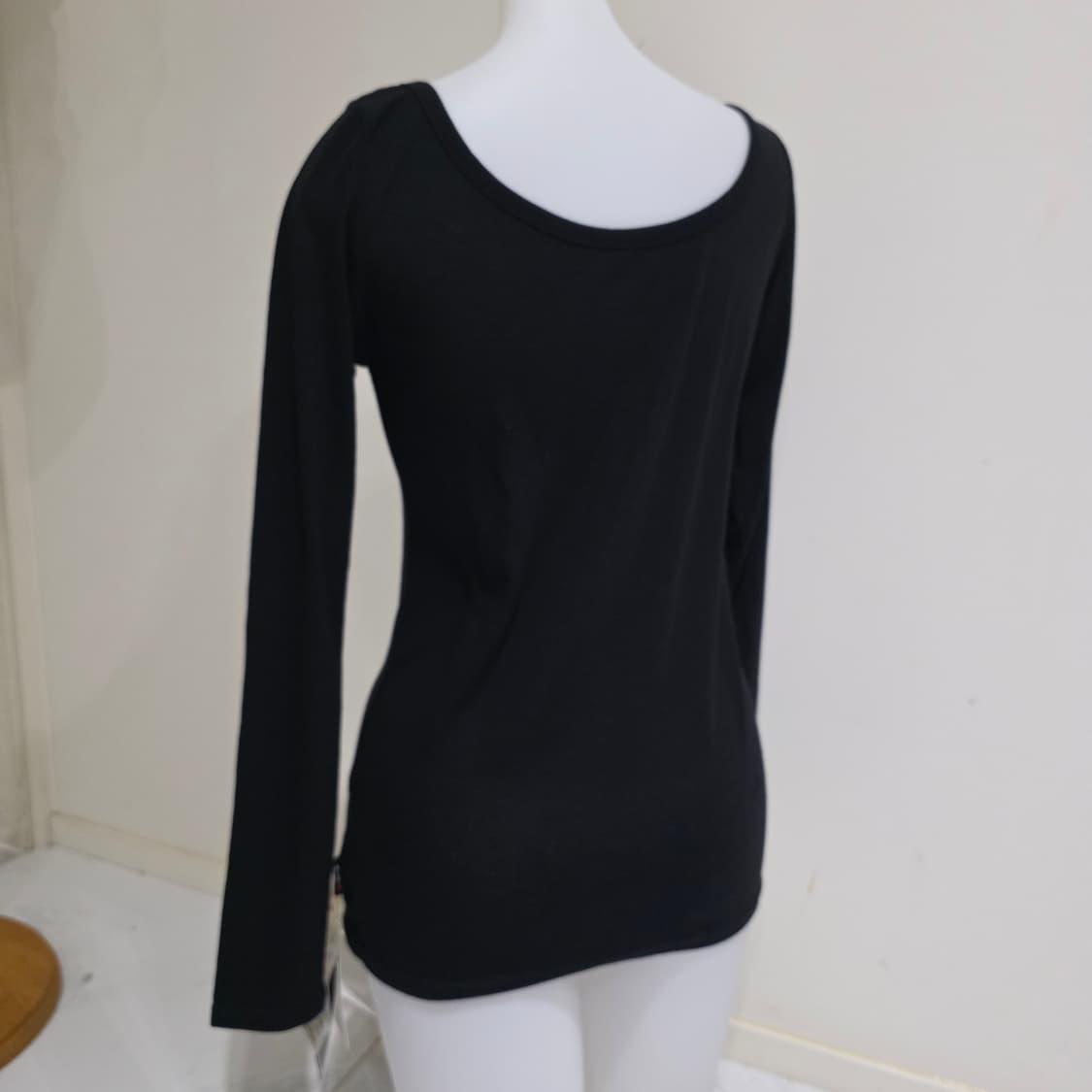 세실맥비 일본빈티지)오네갸루 긱시크 블랙 롱슬리브 긴팔티셔츠 상품이미지5