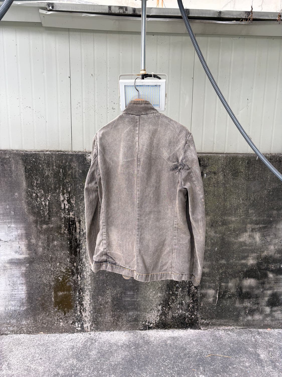 PTTP 워싱 데님 자켓 y2k 아카이브 디자이너 펑크 상품이미지2