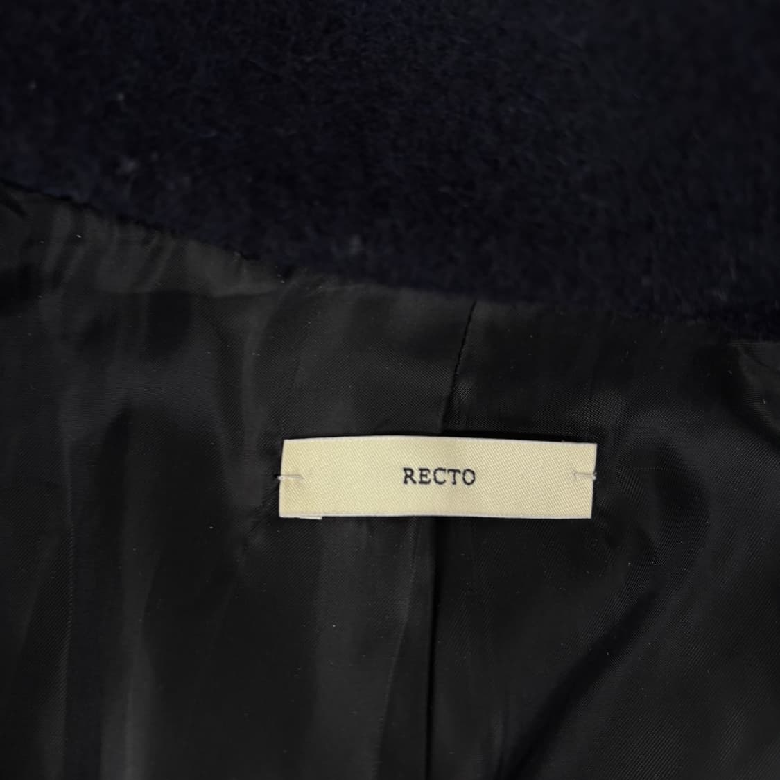 렉토 와이드 벨티드 케이프 후디 코트  상품이미지7