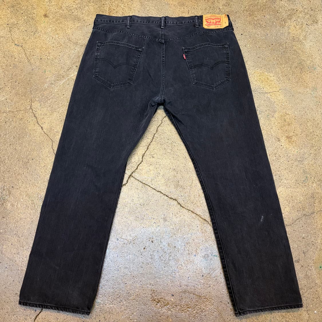 미국 빈티지 리바이스 501 블랙진 흑청 빅사이즈 청바지 상품이미지6