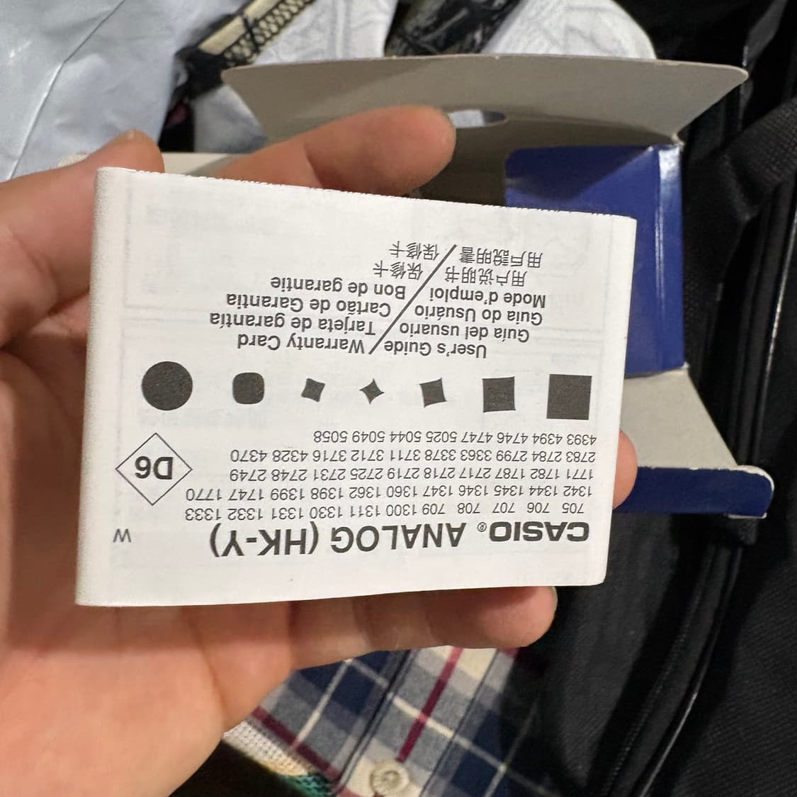 카시오 시계 새상품 상품이미지3