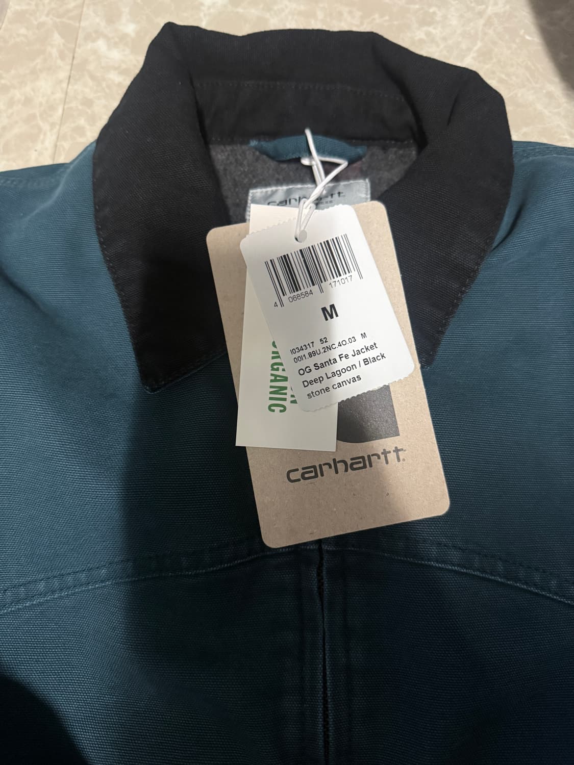 M사이즈 칼하트WIP 산타페 딥라군 상품이미지2