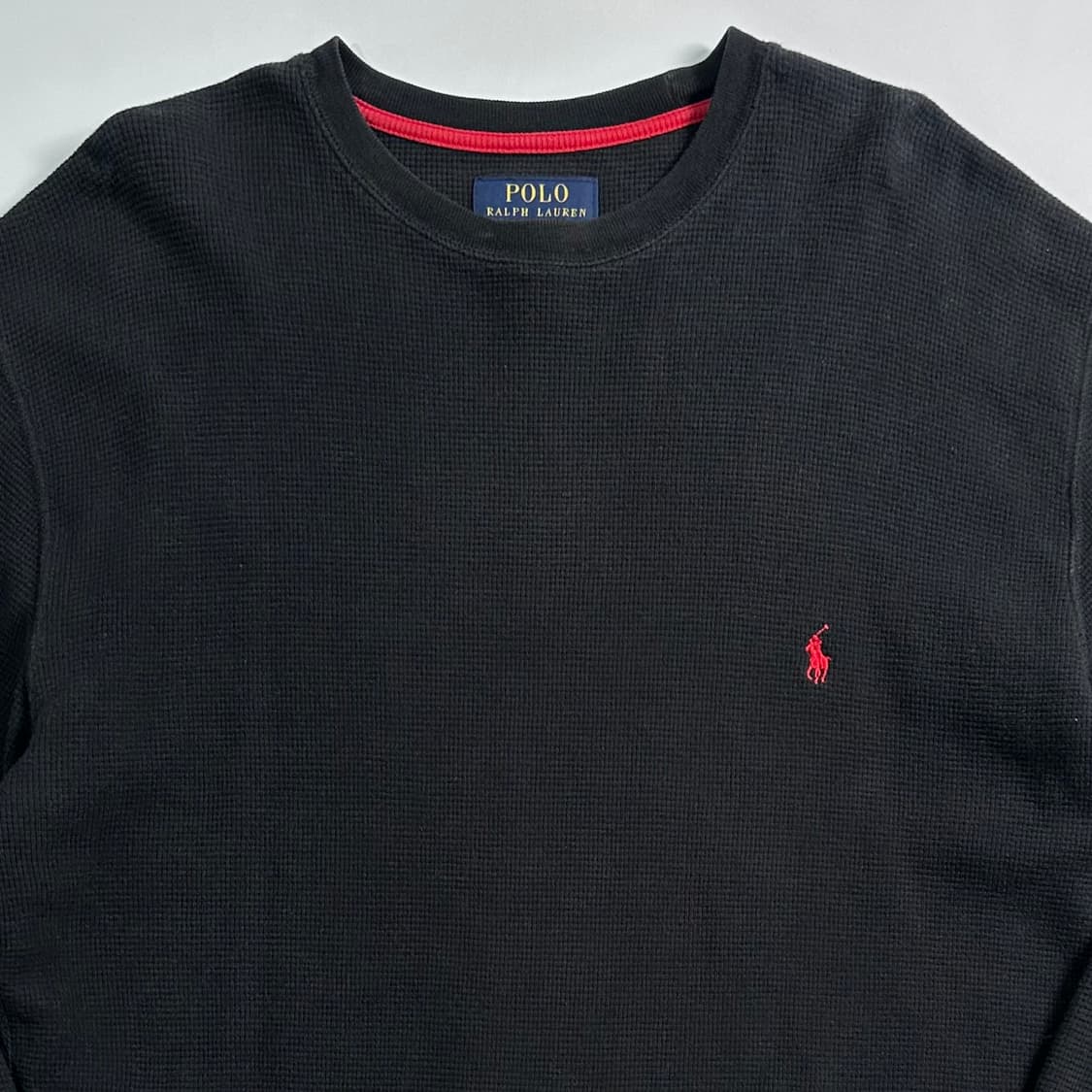 폴로 랄프로렌 블랙 와플티  상품이미지2
