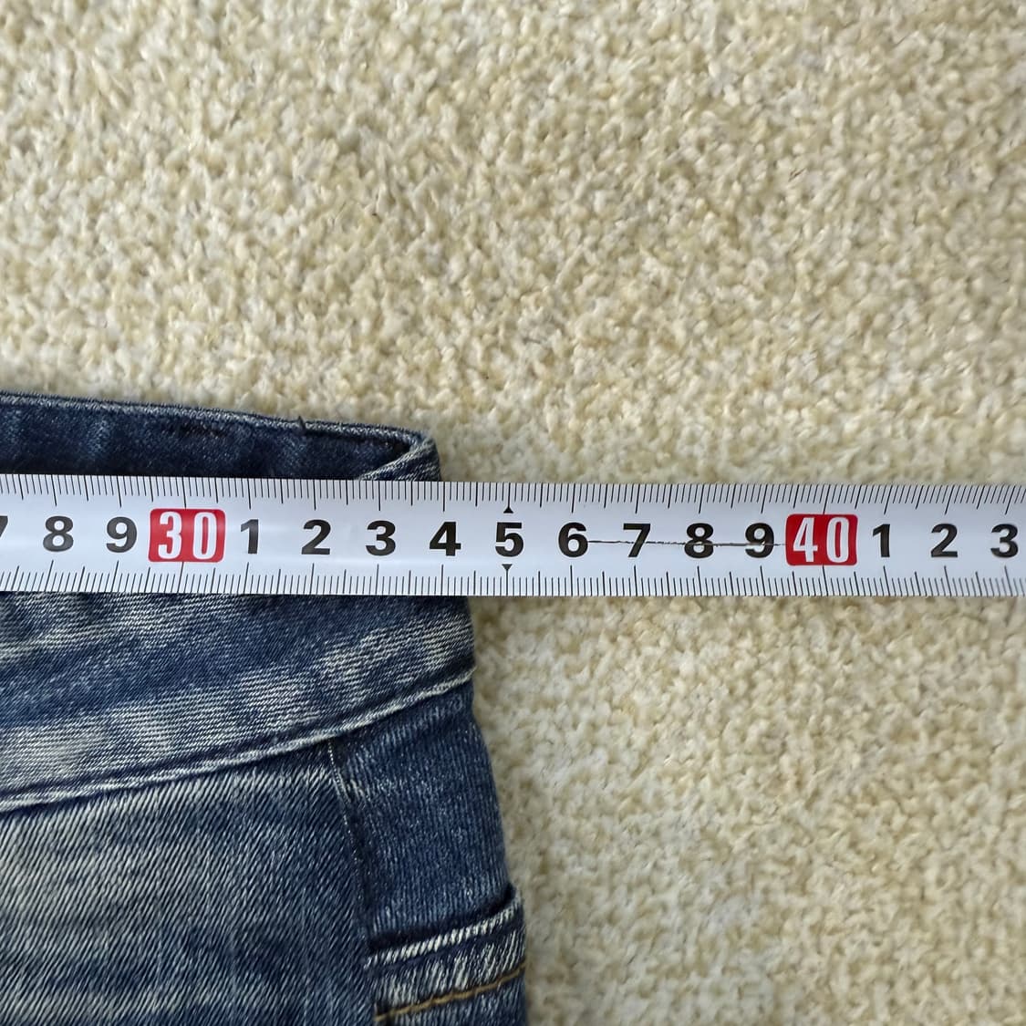 [25] 게스 데미지 슬림핏 데님팬츠 0115T1 상품이미지5