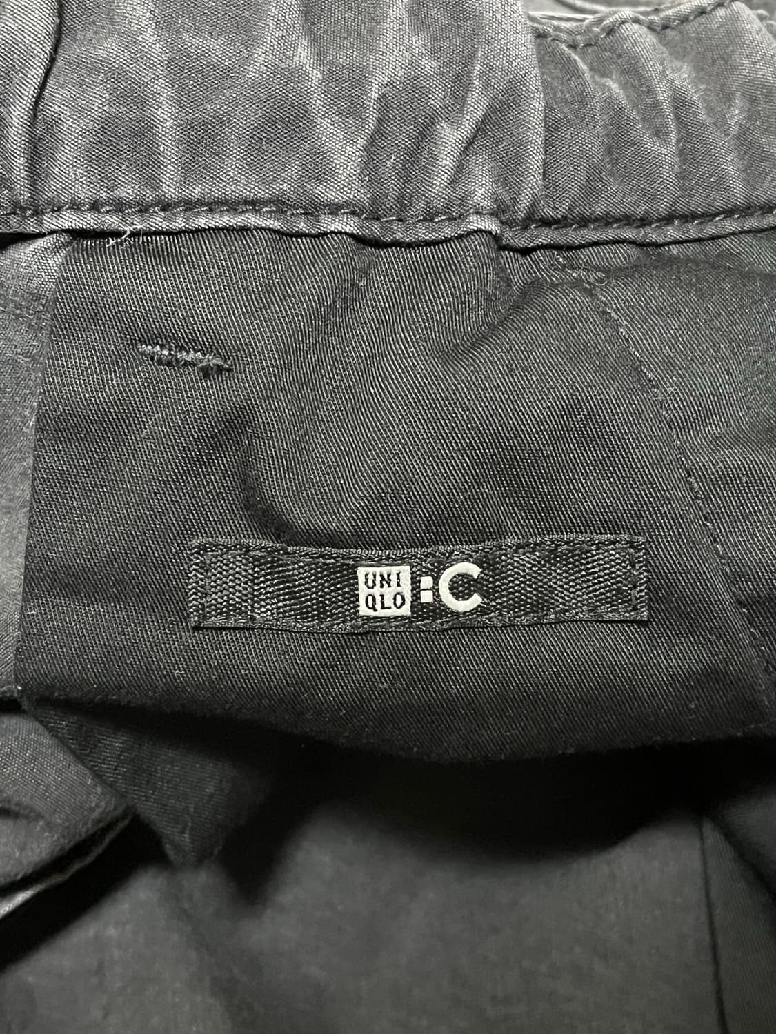 유니클로C 와이트파라슈트팬츠 데님 L 상품이미지3