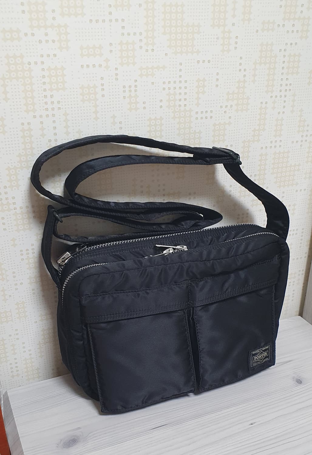 요시다 포터 탱커 숄더백 블랙 스몰 판매  상품이미지1