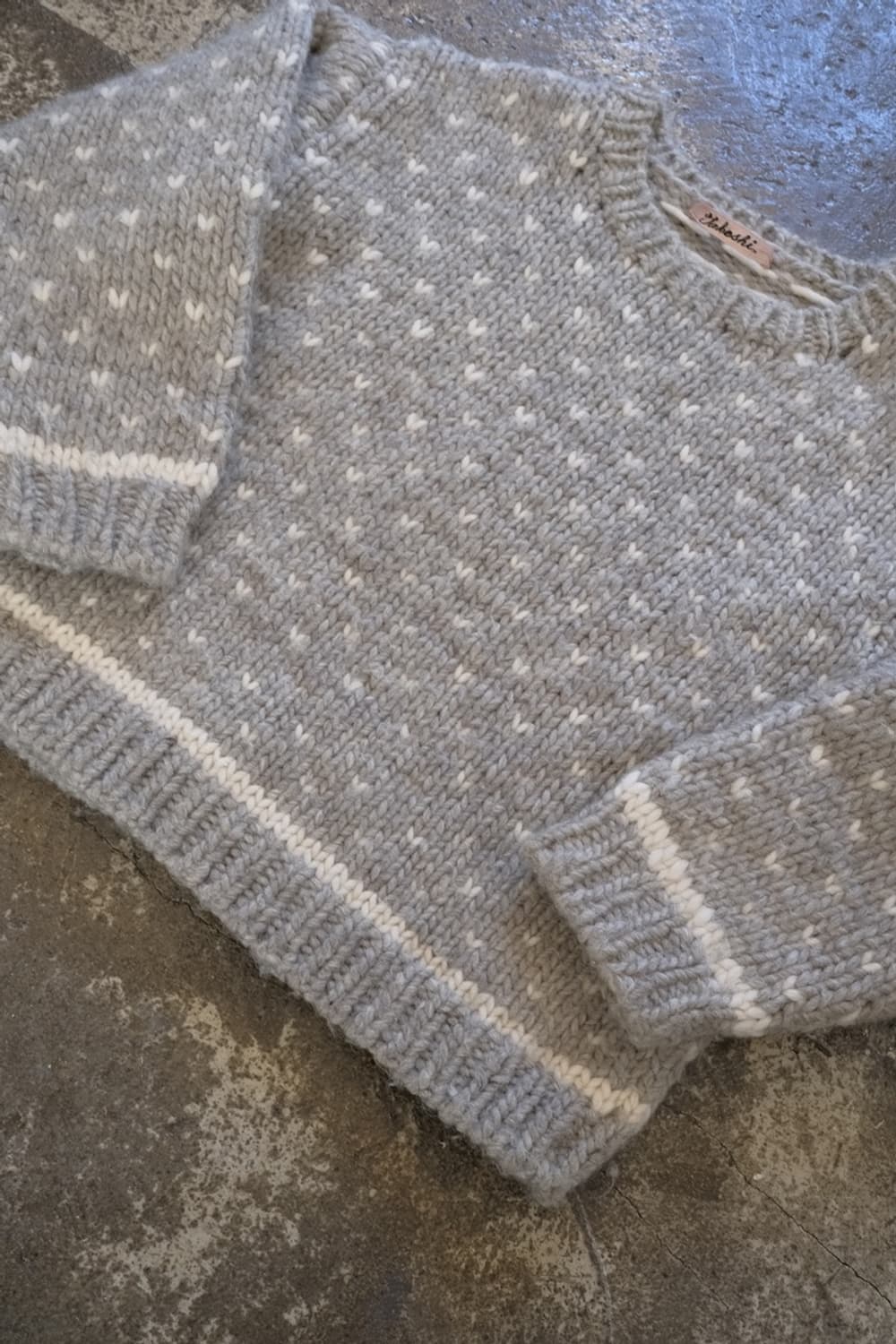 [JPN] 빈티지 오버핏 헤비울 니트 상품이미지2