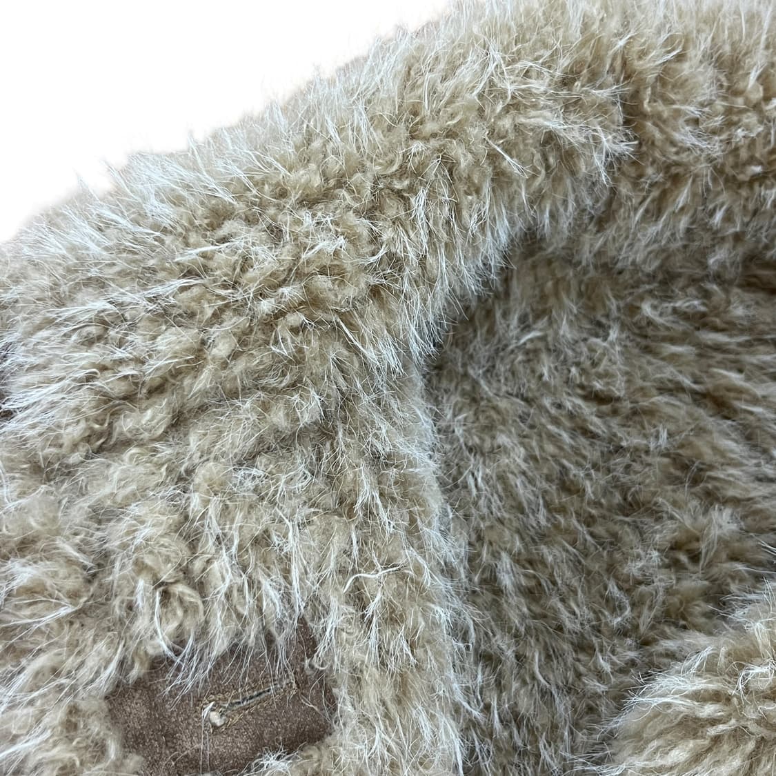 Twee 트워 오블린 스웨이드 무스탕 자켓 브라운 상품이미지8