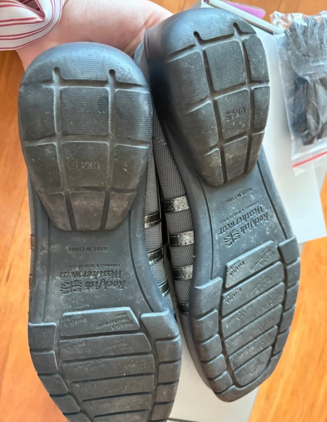 락피쉬 웨더웨어 슈즈 BLISS LACEUP SNEAKERS 다크 그레이 상품이미지3