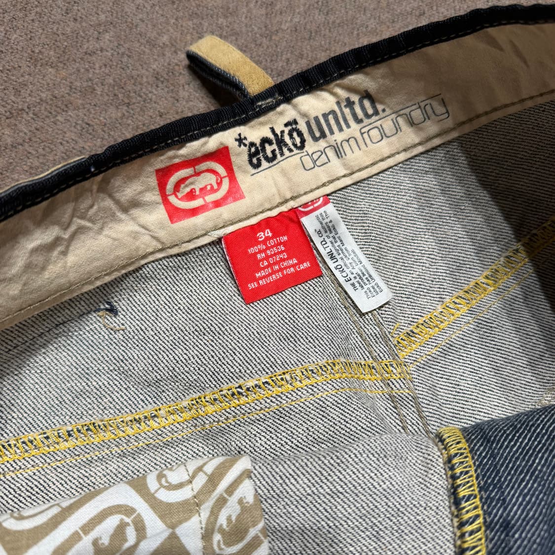 ecko 에코 00s 워크 데님 팬츠 34 상품이미지4