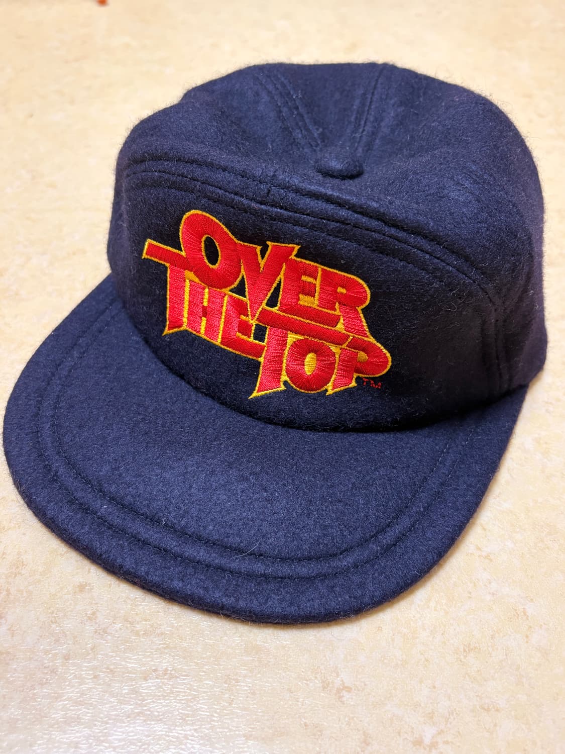 오버더탑 OVER THE TOP 빈티지 영화 프로모 모자 실베스터 스탤론 상품이미지1