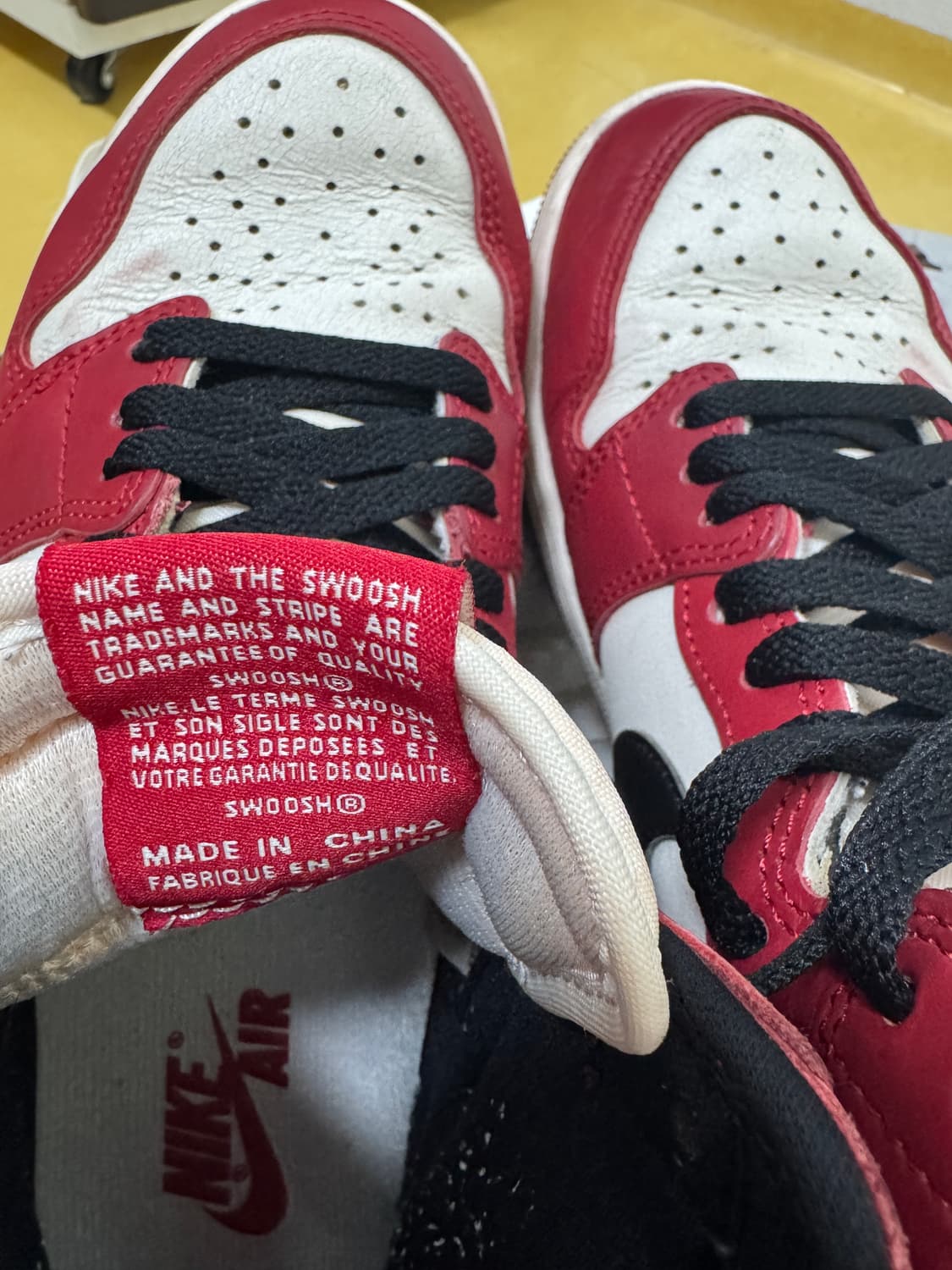 조던 1 시카고 2022(255사이즈) 상품이미지6