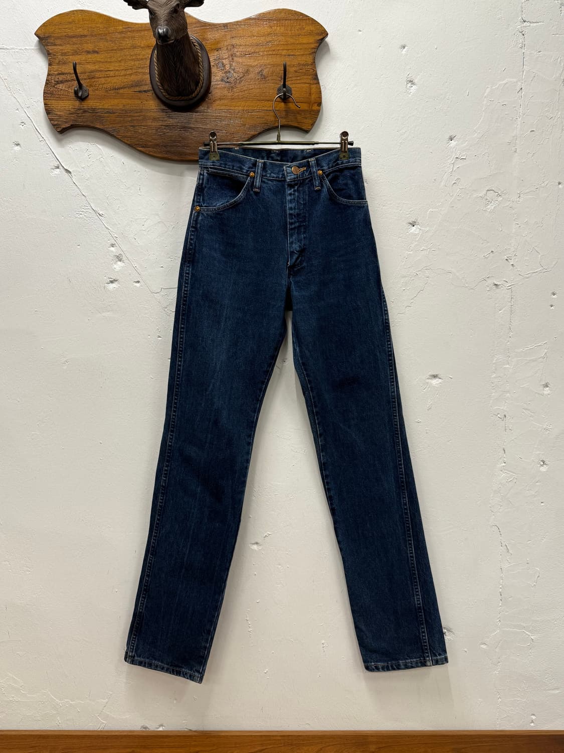 26) 90s USA Wrangler Dark Blue Straight  상품이미지5