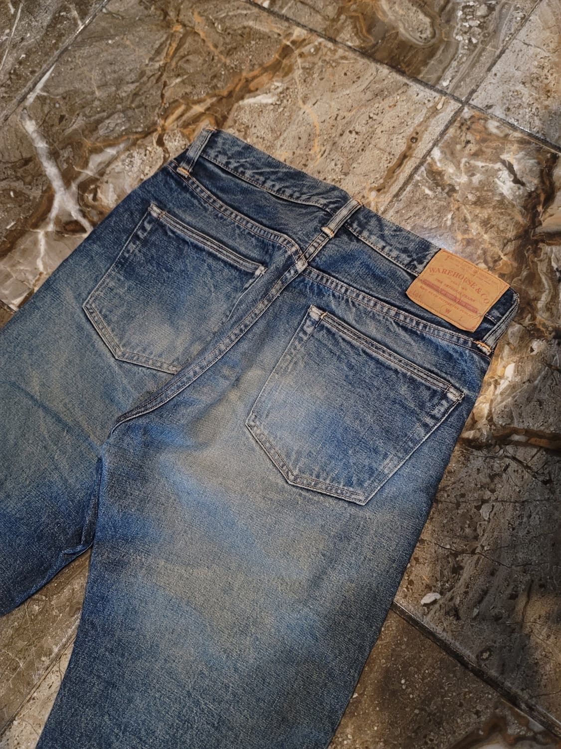 웨어하우스 셀비지 데님팬츠  상품이미지3