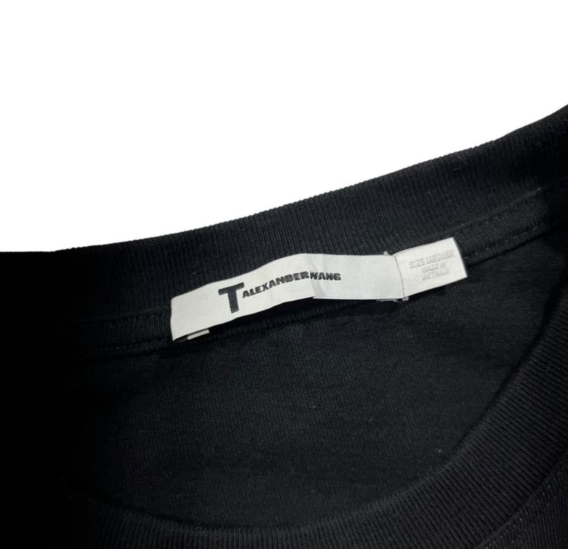 [Alexander Wang] 알렉산더왕 꼬임 하프 티셔츠 상품이미지3