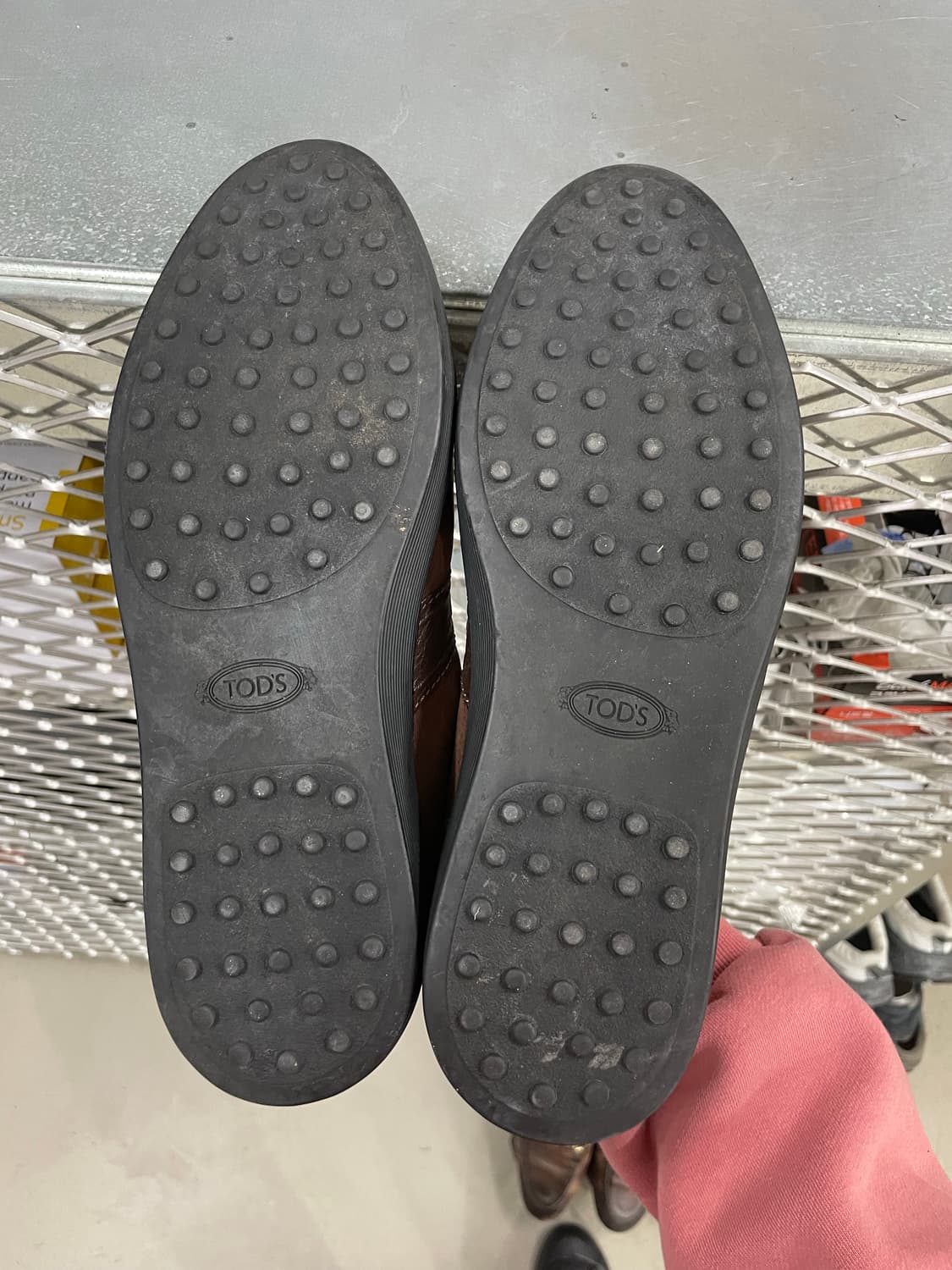 토즈 레더 스니커즈 브라운 9.5 상품이미지6