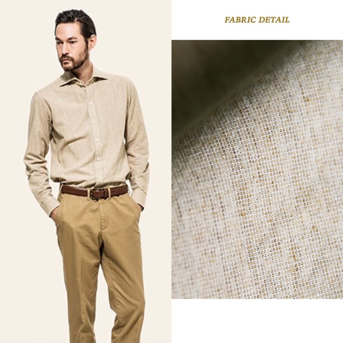 (L/103)Bastong 바스통 206-5 코튼 와이드카라 셔츠 상품이미지10