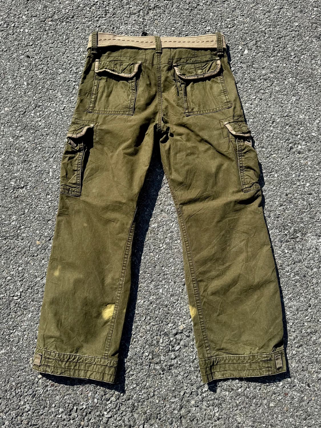 Abercrombie & Fitch – Belted Cargo Pants 상품이미지5