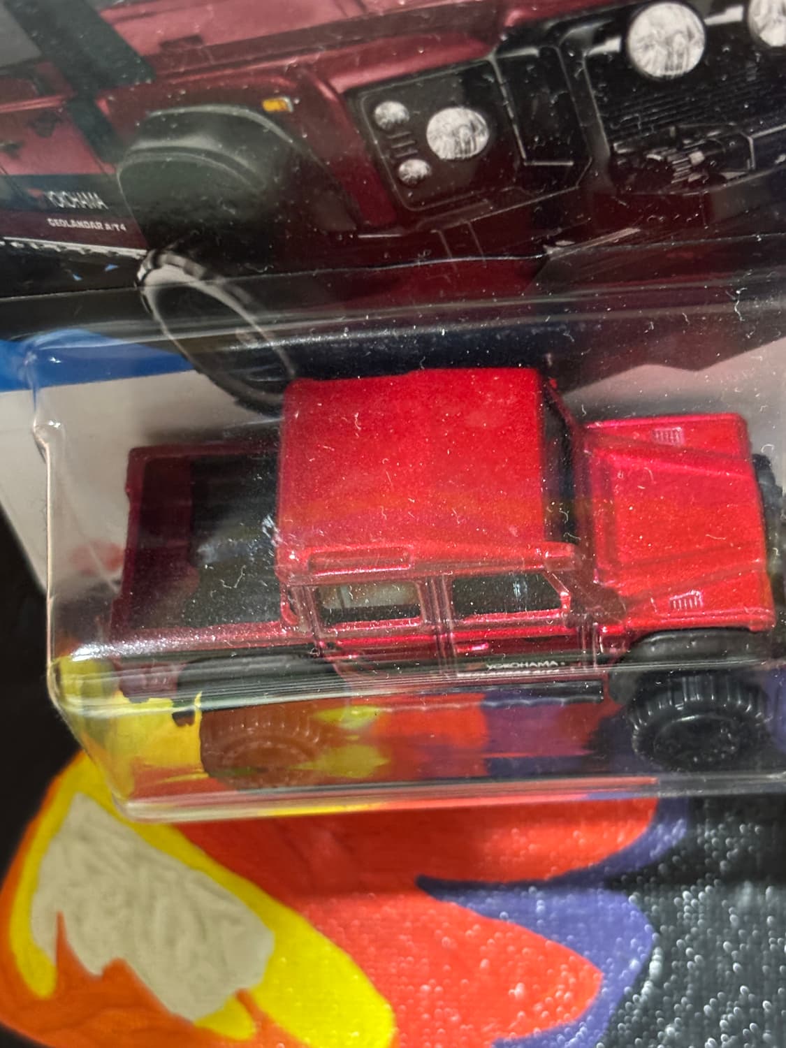 미개봉) 랜드로버 디펜더 더블 캡 핫휠 다이캐스트 인테리어 소품 상품이미지9