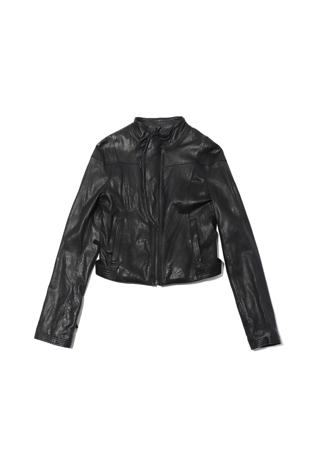 ROBO 히든 언밸런싱 크롭 램스킨 재킷 women 44 상품이미지1