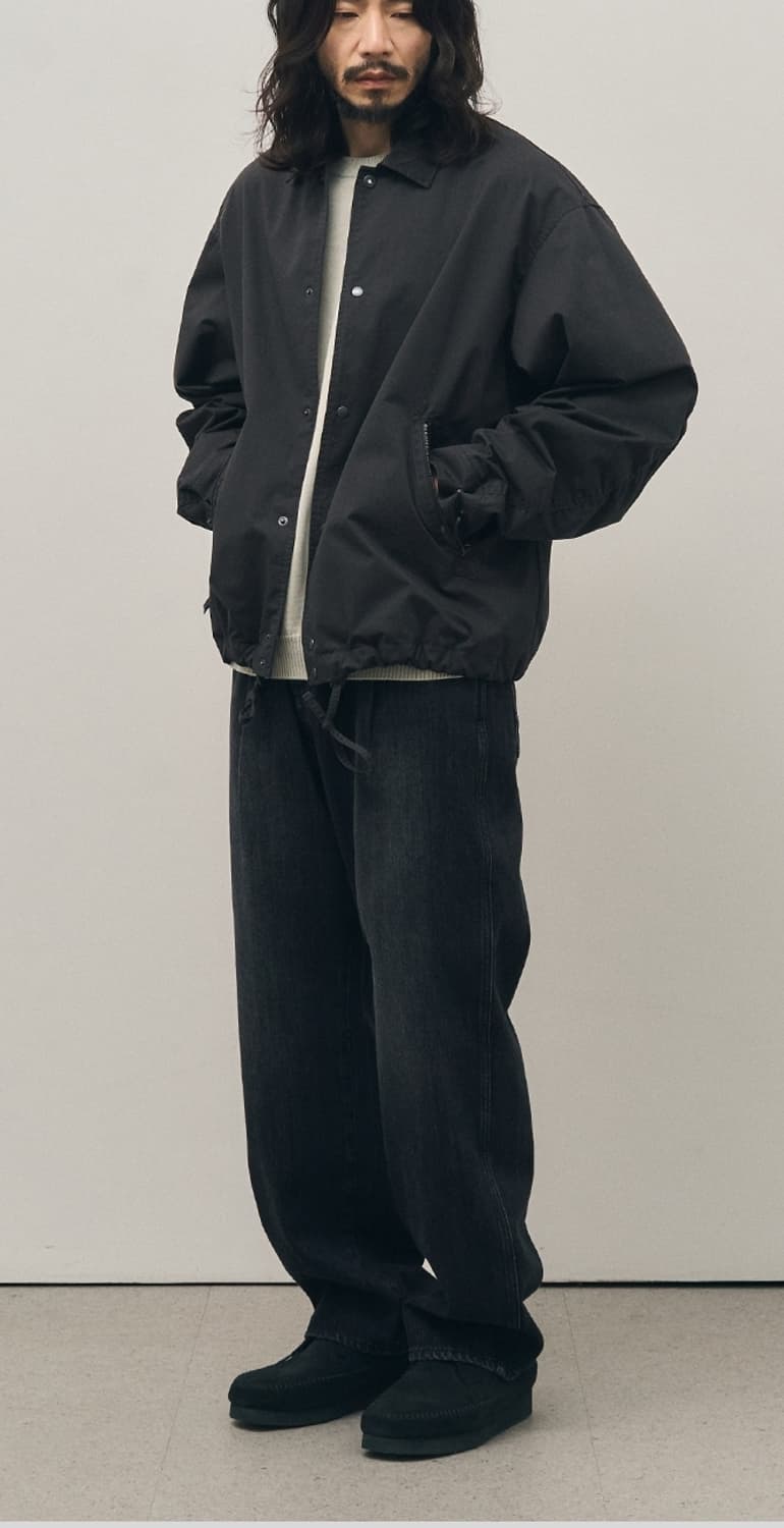 러프사이드 코치자켓 차콜 1 상품이미지4