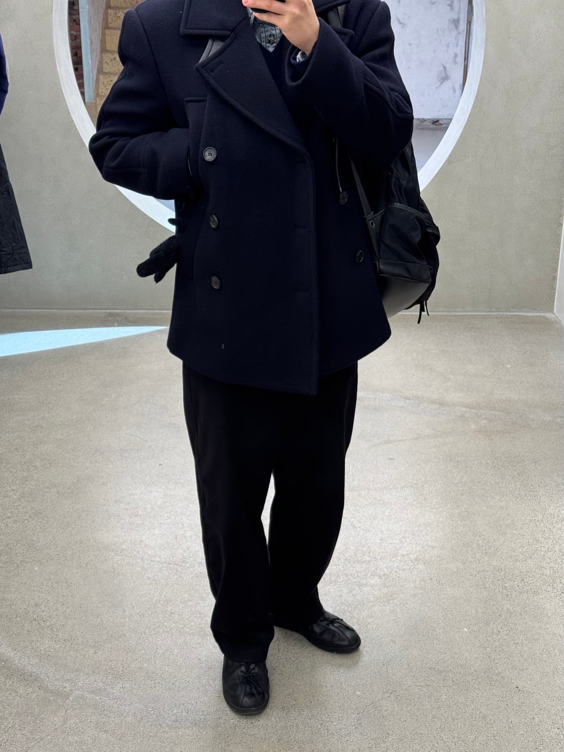 문선 2-Way Double Pocket Pea Coat 상품이미지6