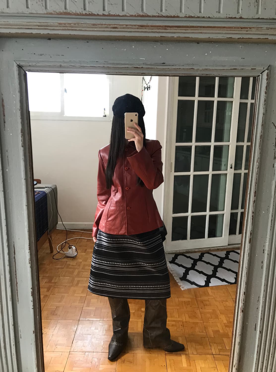 vintage leather jacket 상품이미지2