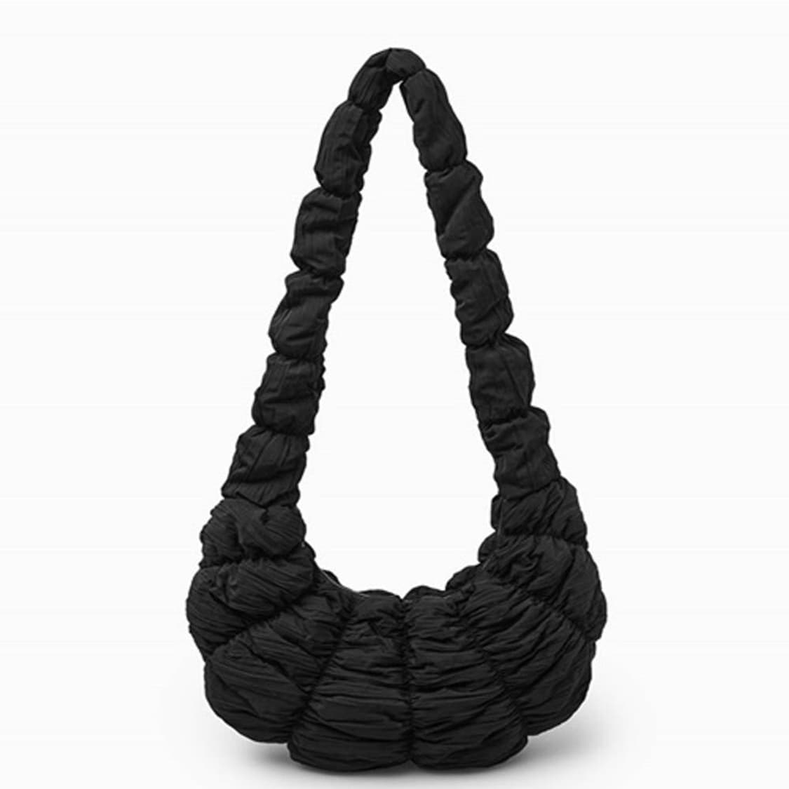 COS 코스 리플 크로스바디백 Black 상품이미지1