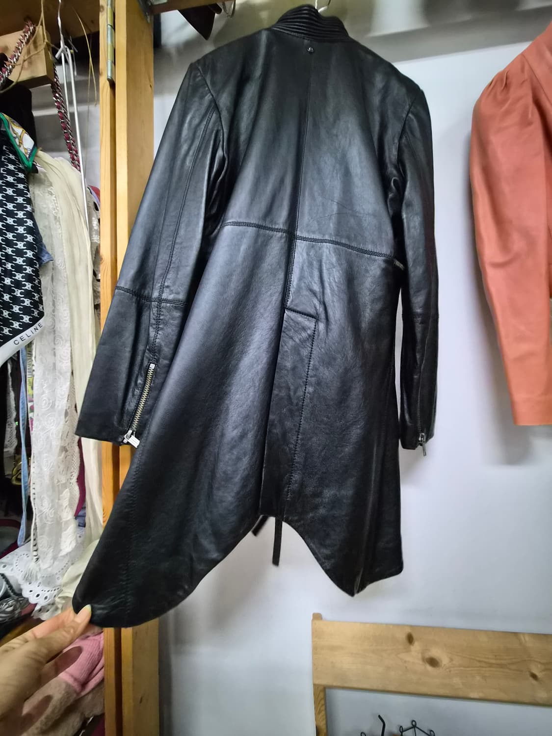 디젤 DIESEL 양가죽 코트 상품이미지7