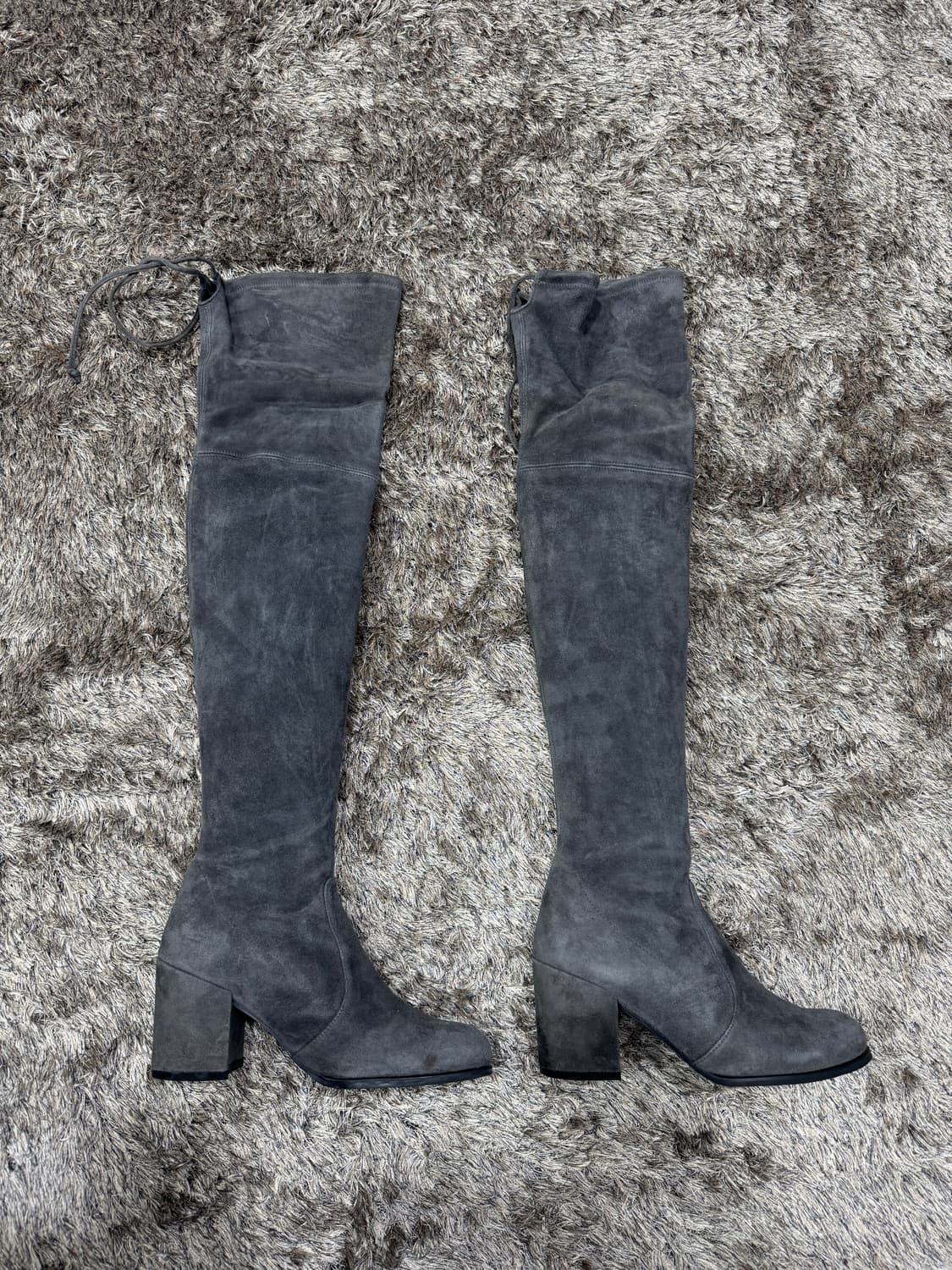 스튜어트 와이츠먼 TIELAND 스웨이드 롱부츠 37 상품이미지1