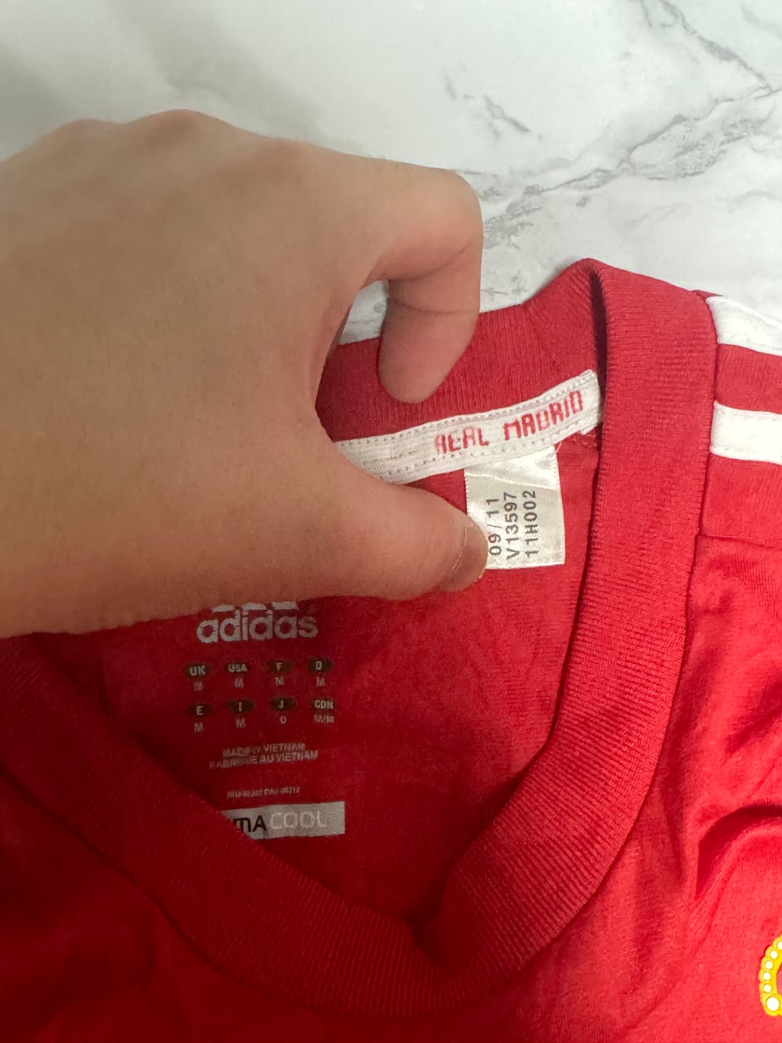 11-12 레알 마드리드 써드 No.8 카카 아디다스 유니폼 반팔 상품이미지7