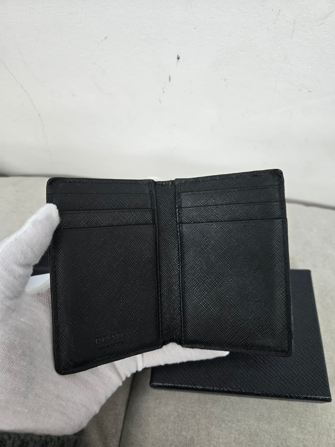 [보증서 정품] 프라다 사피아노 오거나이저 상품이미지5