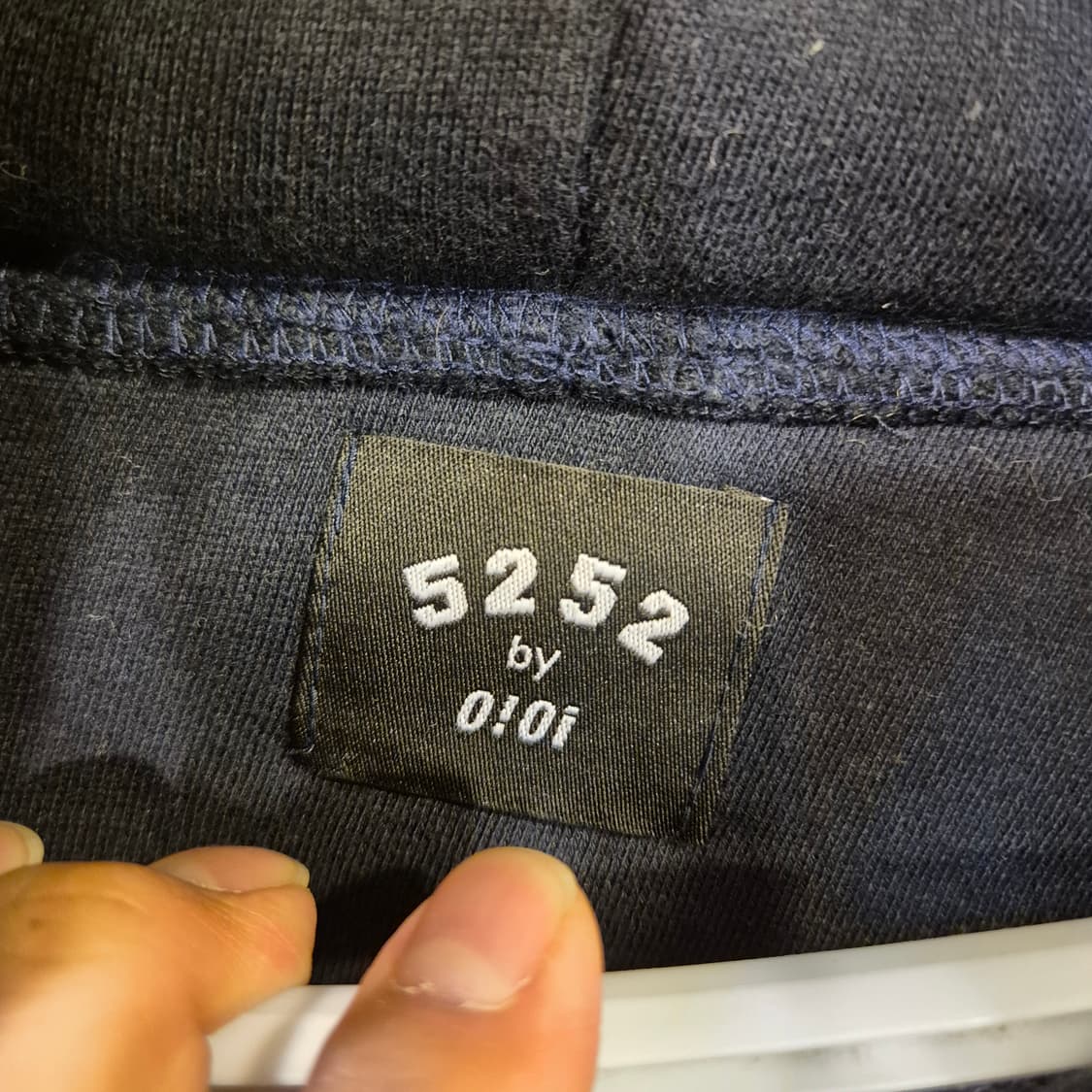 FREE 오아이오아이 네이비 후드 상품이미지3