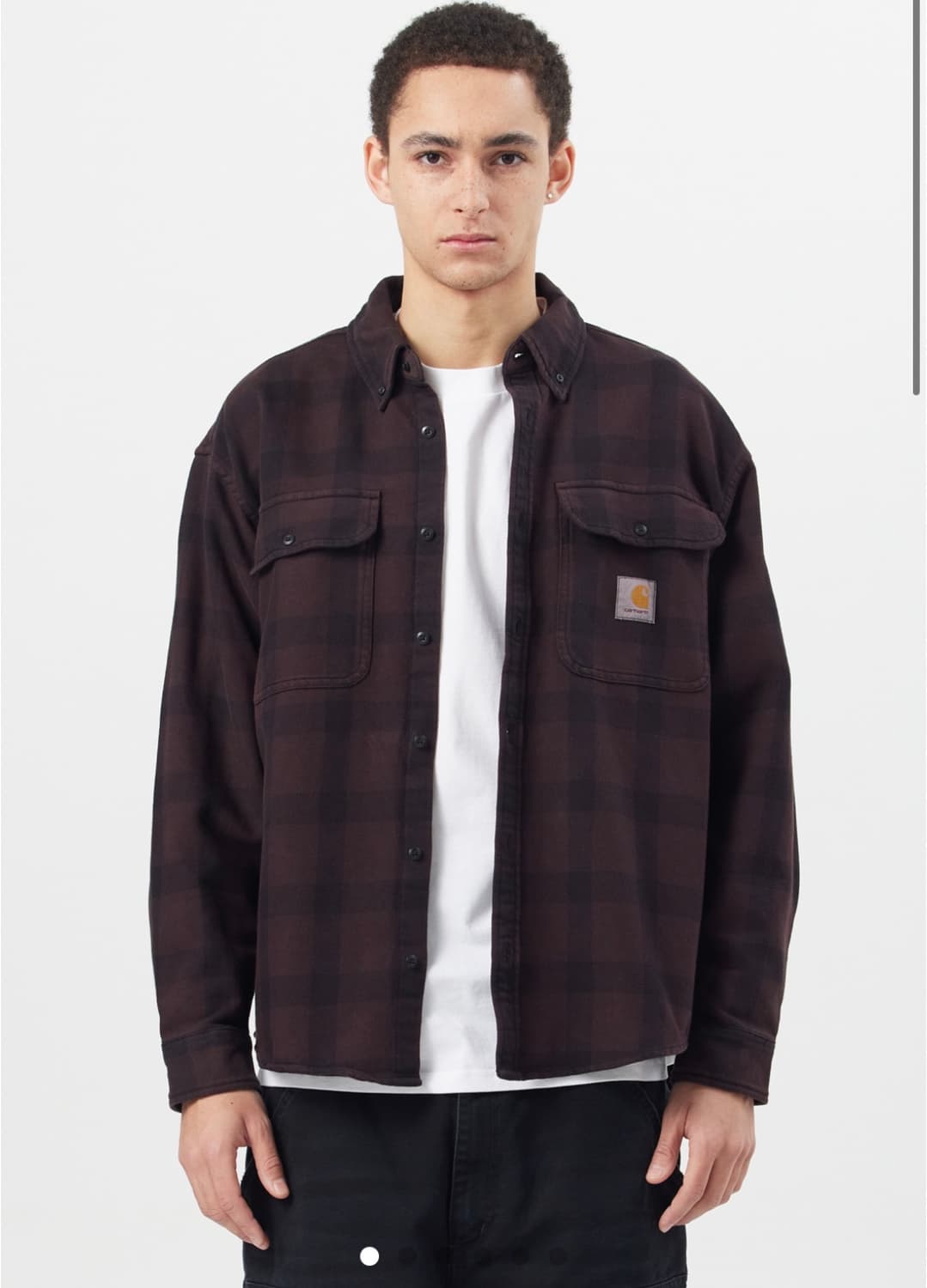 칼하트wip 에드먼즈 셔츠 s사이즈 상품이미지1