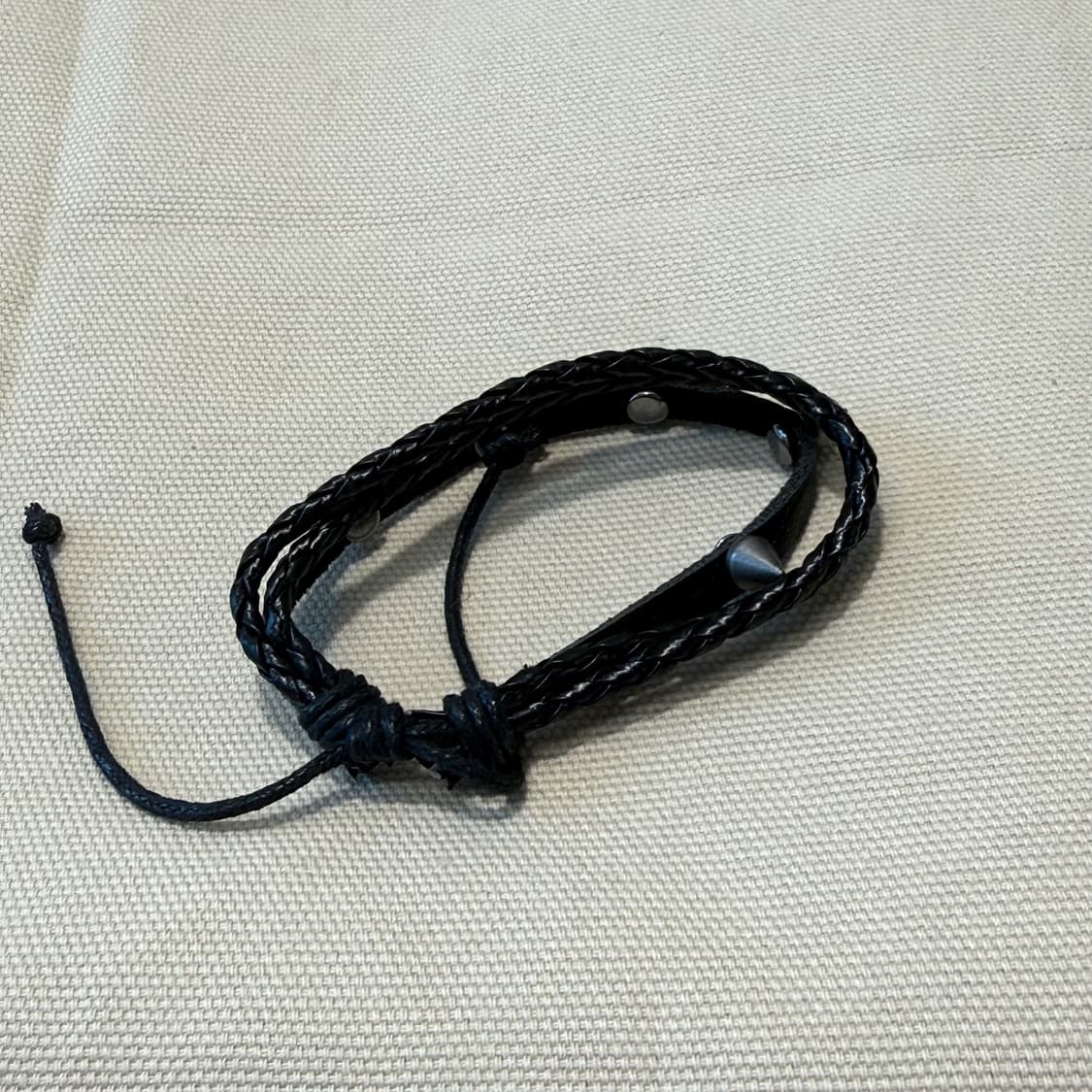 일본 빈티지 무드 가죽 레더 팔찌  상품이미지3