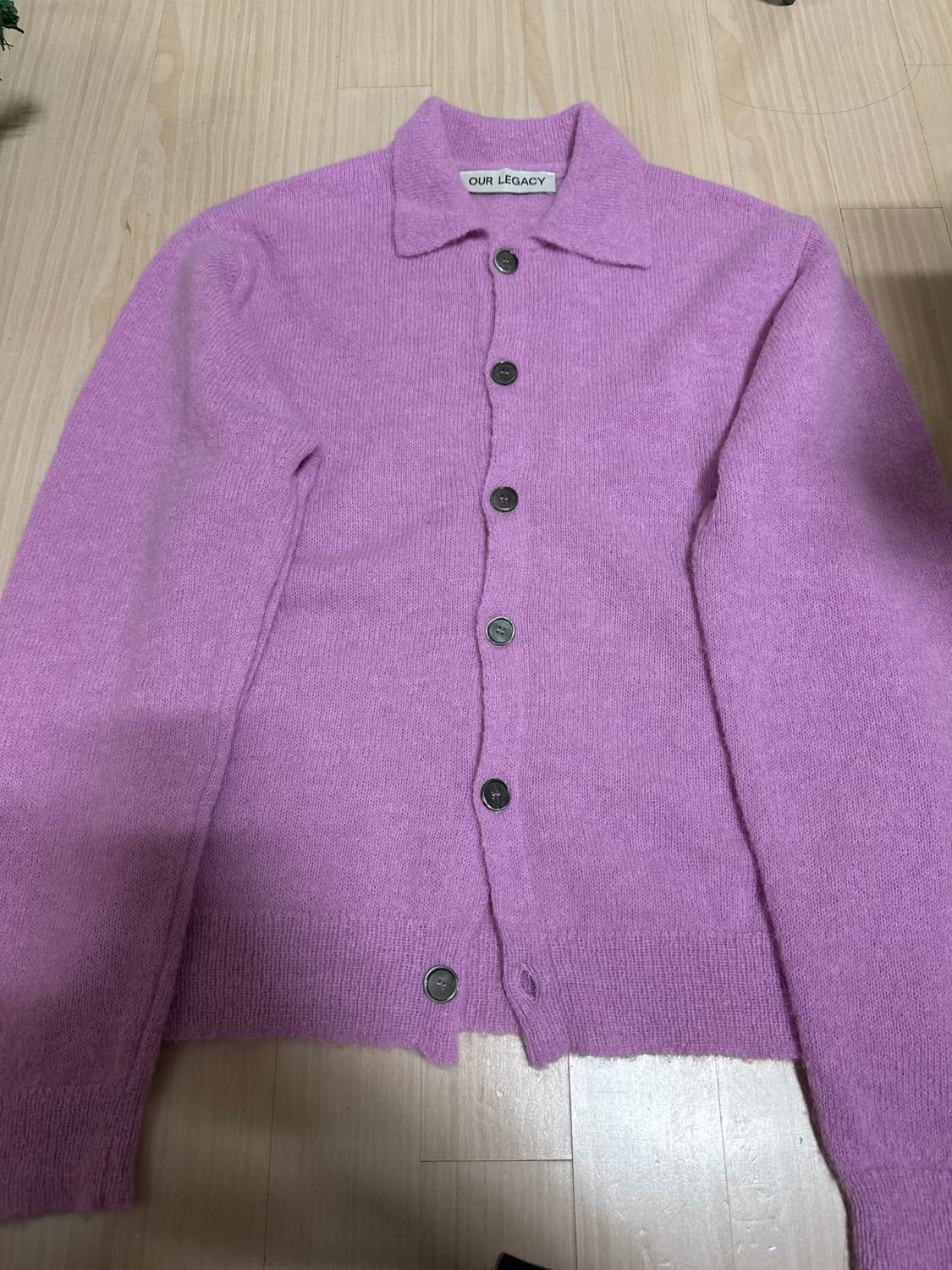 아워레가시 이브닝폴로 가디건 상품이미지1