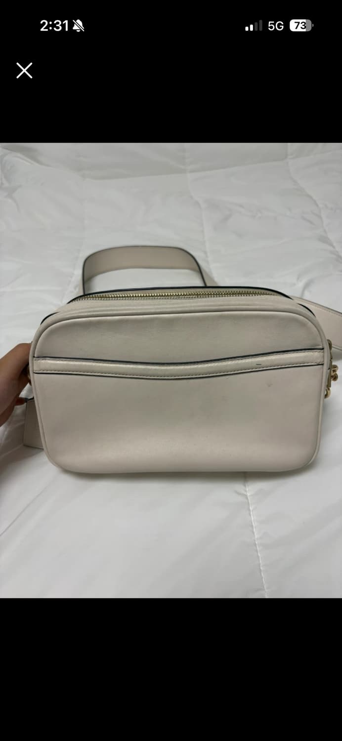 코치 아이보리색상 가방 상품이미지2