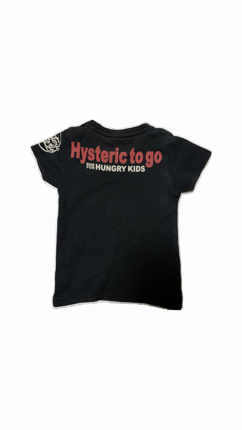 히스테릭 글래머 미니 딱붙 크롭 반팔티 상품이미지2