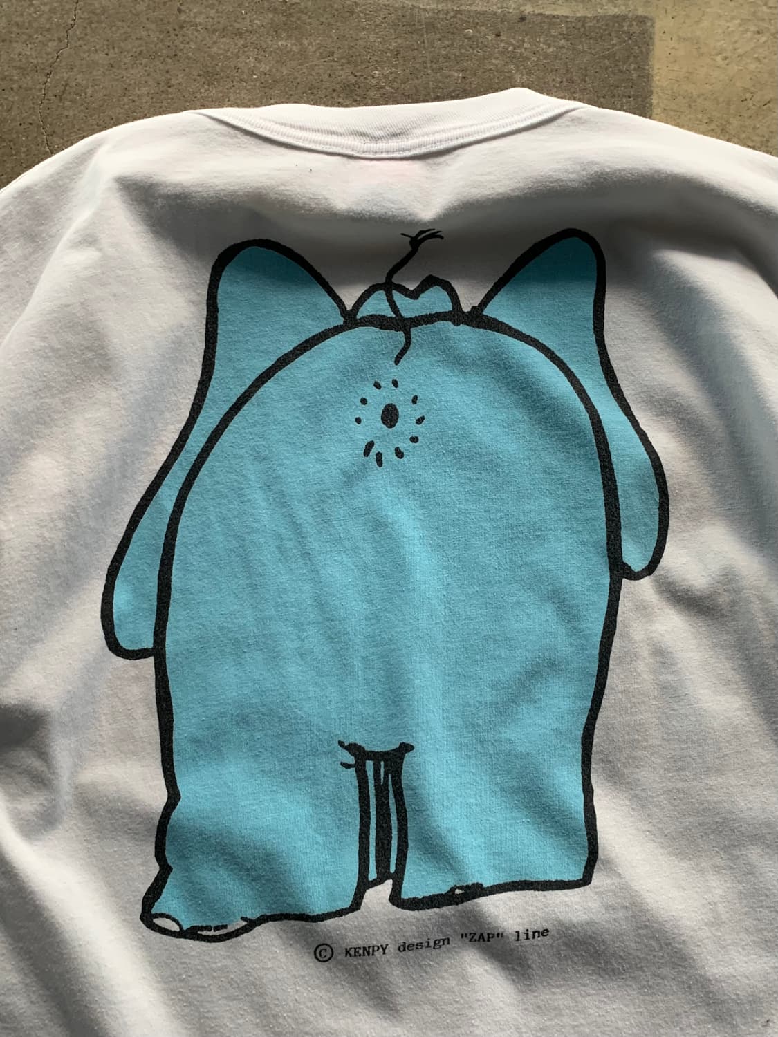 90s Elefante 프린팅 티셔츠 상품이미지4