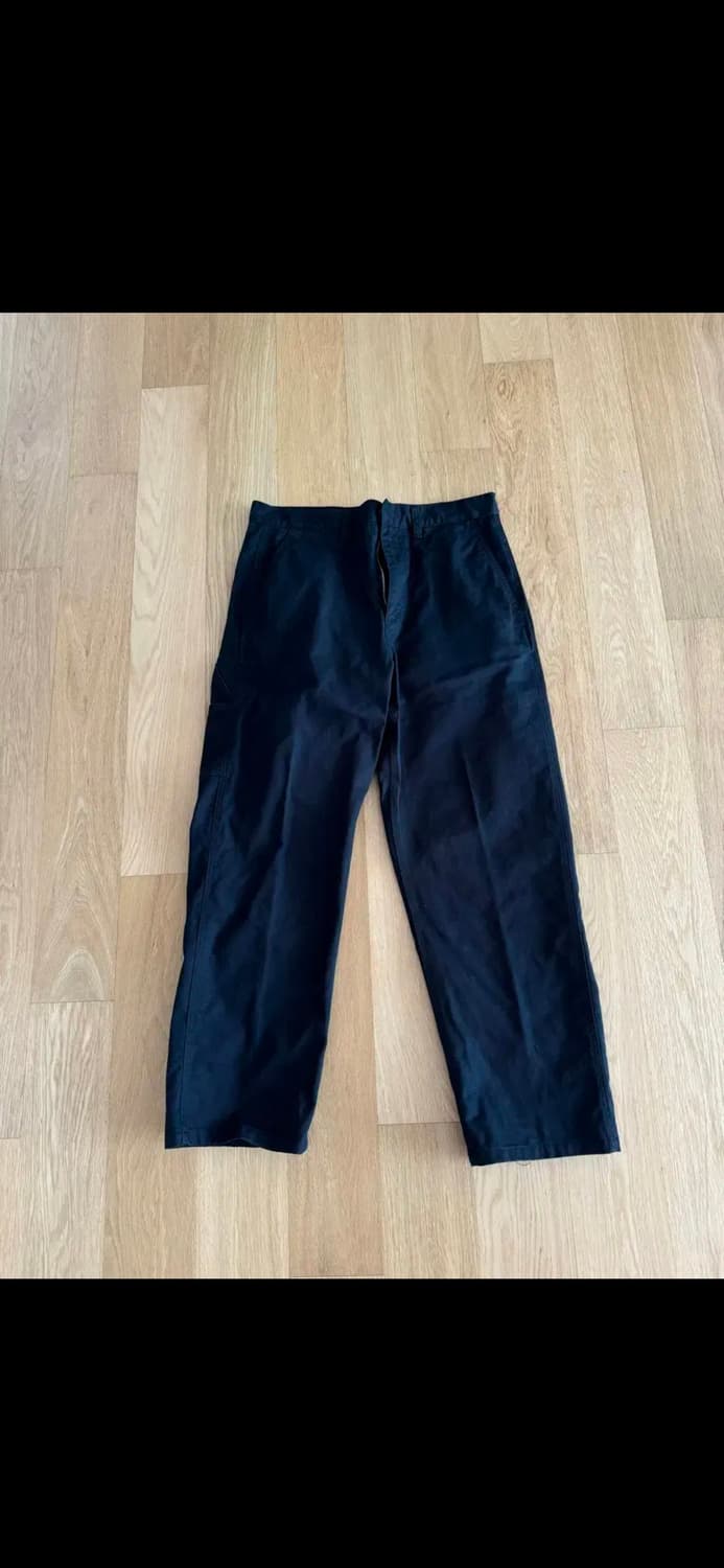 칼하트wip 윕 미드랜드 싱글니 팬츠 블랙 M 상품이미지1