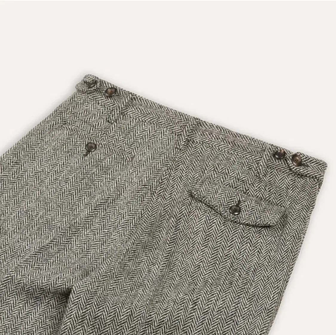 드레익스/헤링본 해리스 트위드 게임스 트라우저/30 상품이미지3