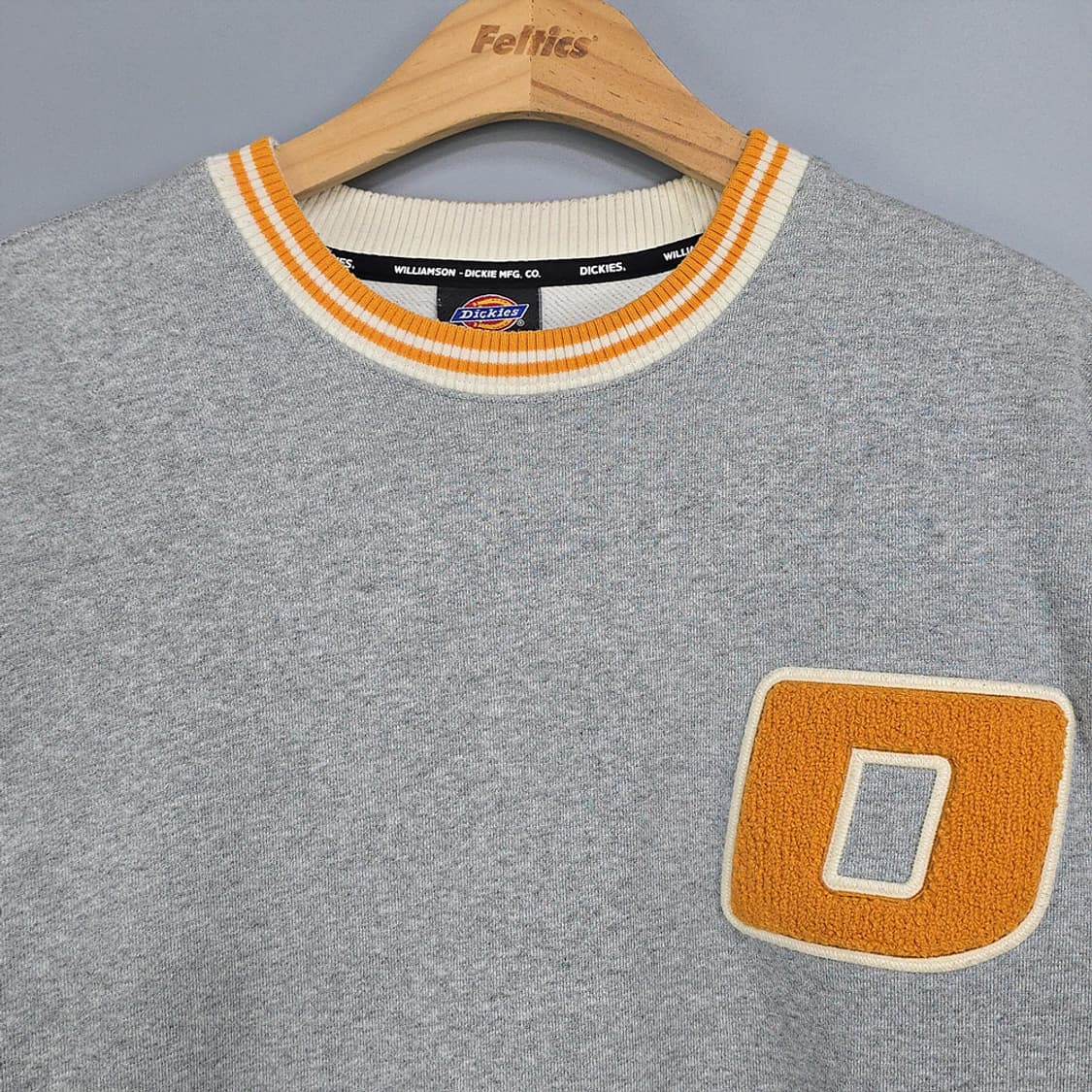 디키즈 배색넥 로고 맨투맨 L 상품이미지2