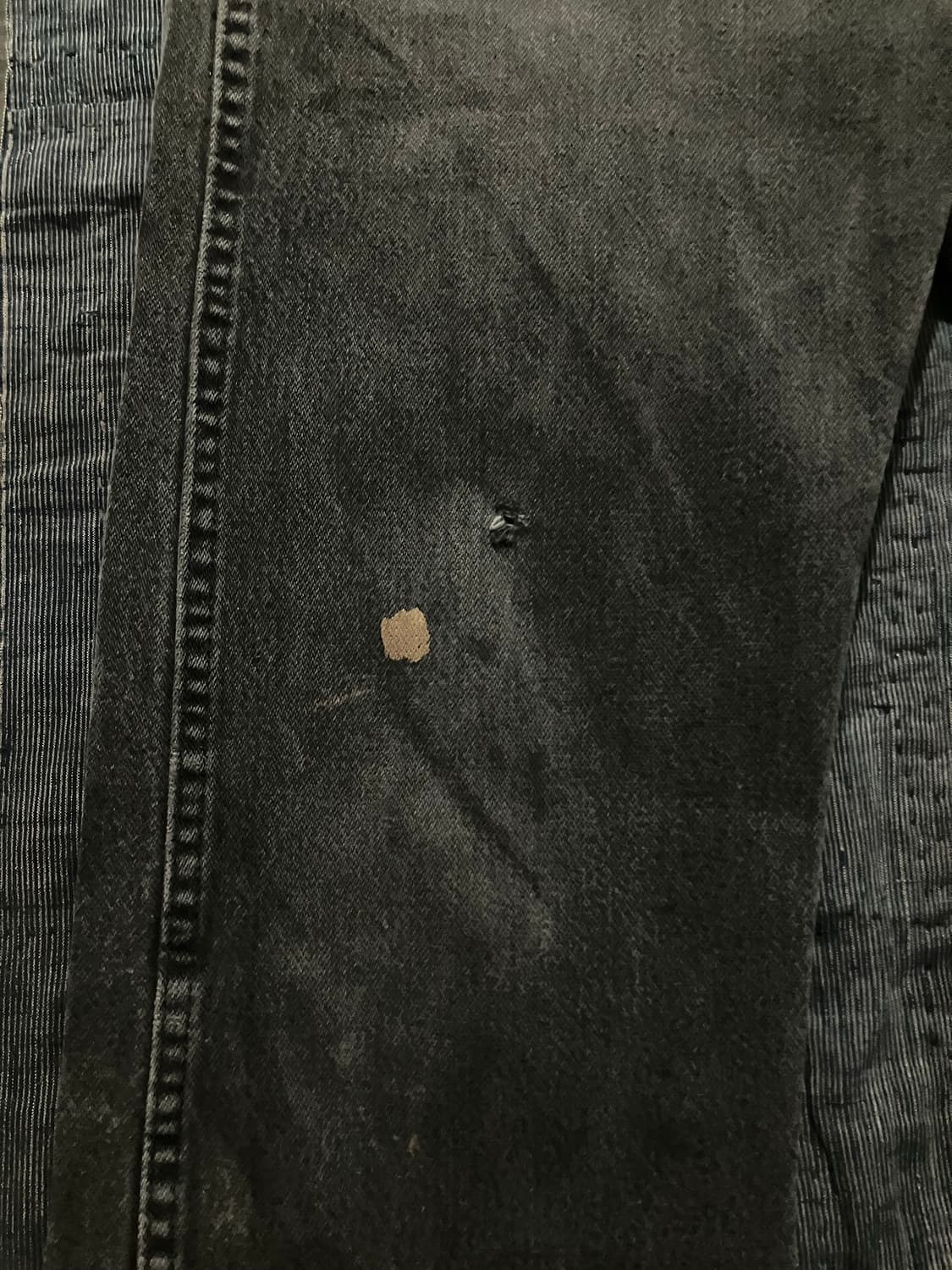 🇺🇸 90s USA 빈티지 랭글러 13MWZWK 블랙 데님 팬츠 상품이미지5