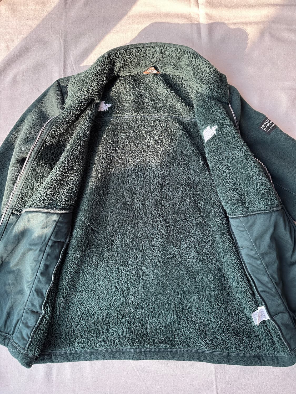 노스페이스 플리스 후리스 그린 95 상품이미지5