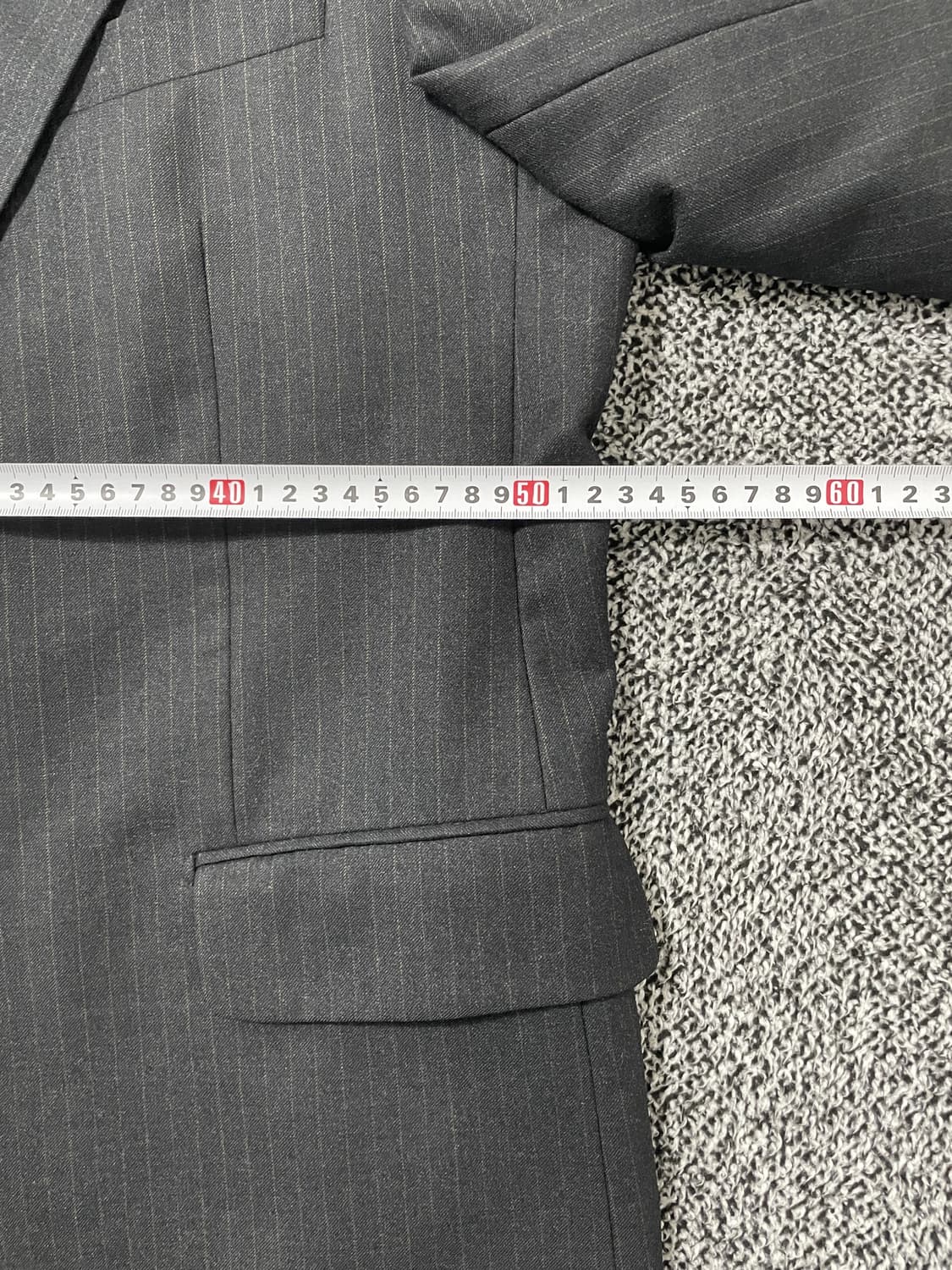 빈티지9. YSL 입생로랑 빈티지 스트라이프 정장 자켓 블레이저 상품이미지4