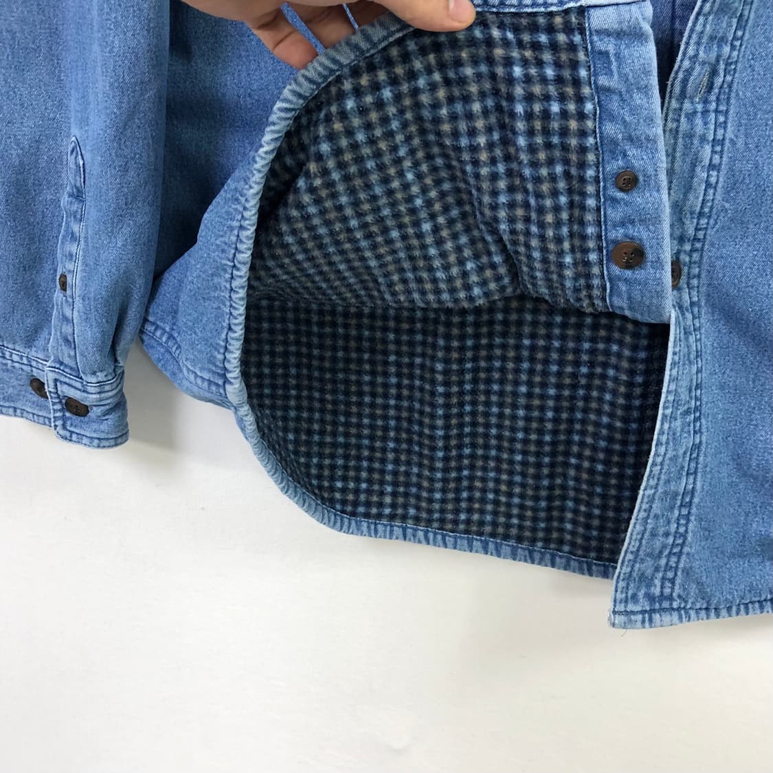 Xxl 칼하트 데님 헤비 워크 자켓 상품이미지5