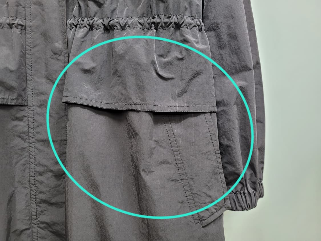 VOV 22SS 보브 트렌치 코트 / 여 66 (85-97-165) 차콜 상품이미지6