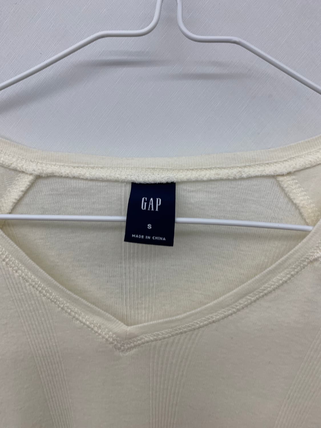 Gap 브이넥 코튼 롱슬리브 상품이미지7